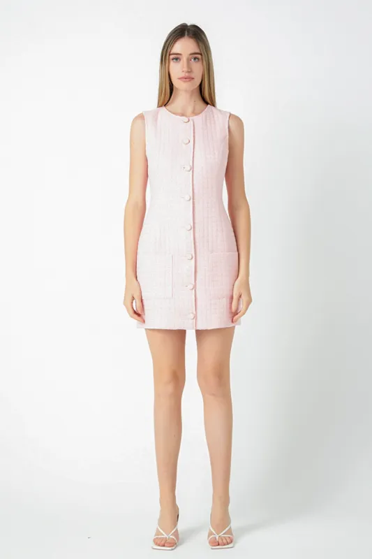 Sequin Novelty Sleeveless Mini Dress sold by Endless Rose