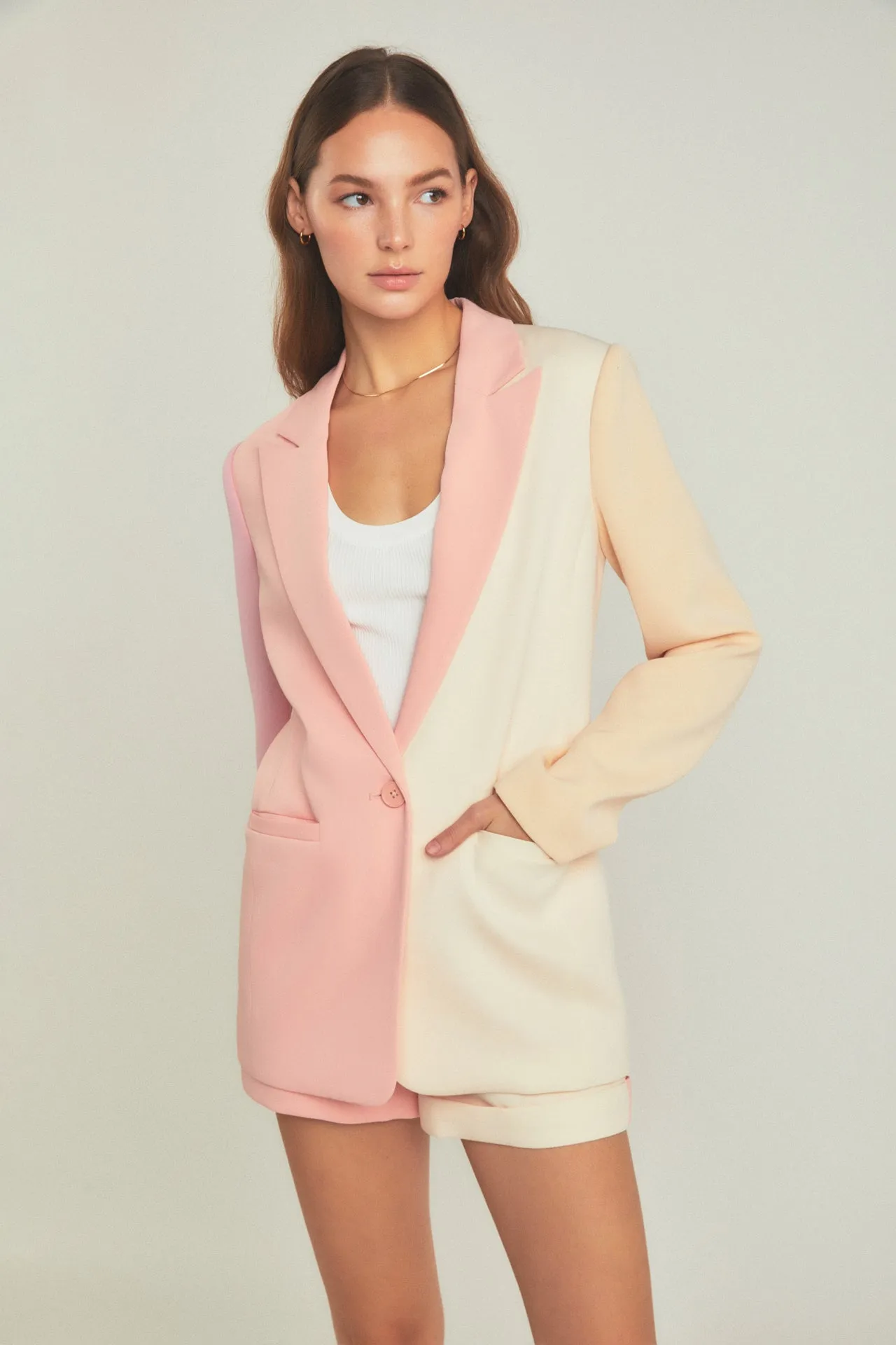 Colorblock Blazer sold by Endless Rose product image thumbnail 5
