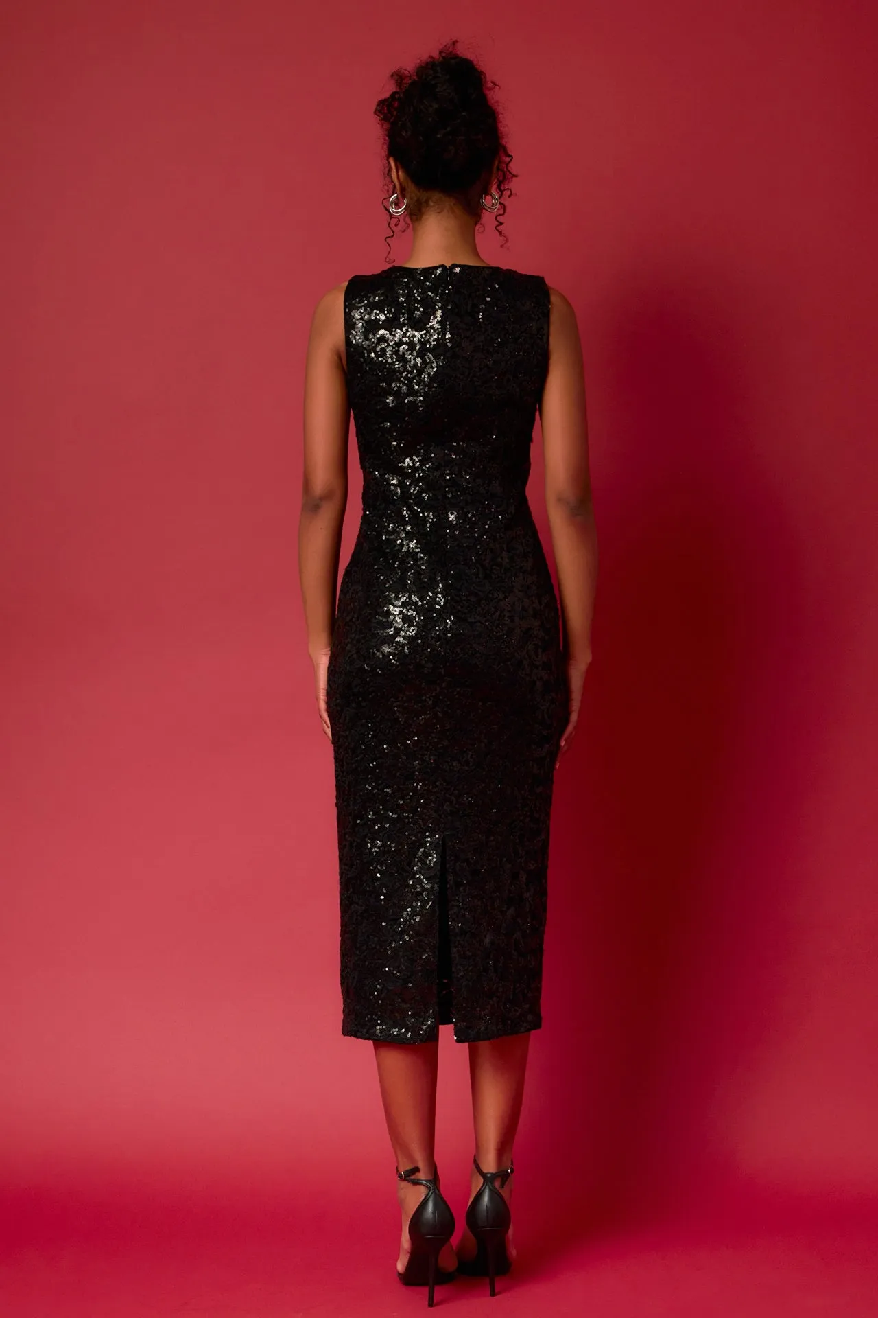 Sequins Crochet Slip Dress sold by Endless Rose product image thumbnail 5