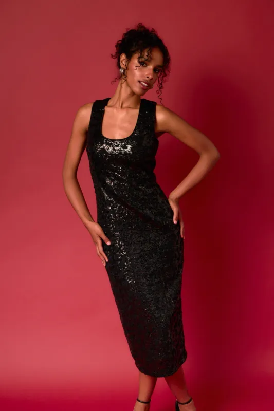 Sequins Crochet Slip Dress sold by Endless Rose