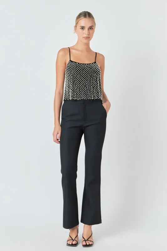 Pearl Embellished Cami Top sold by Endless Rose