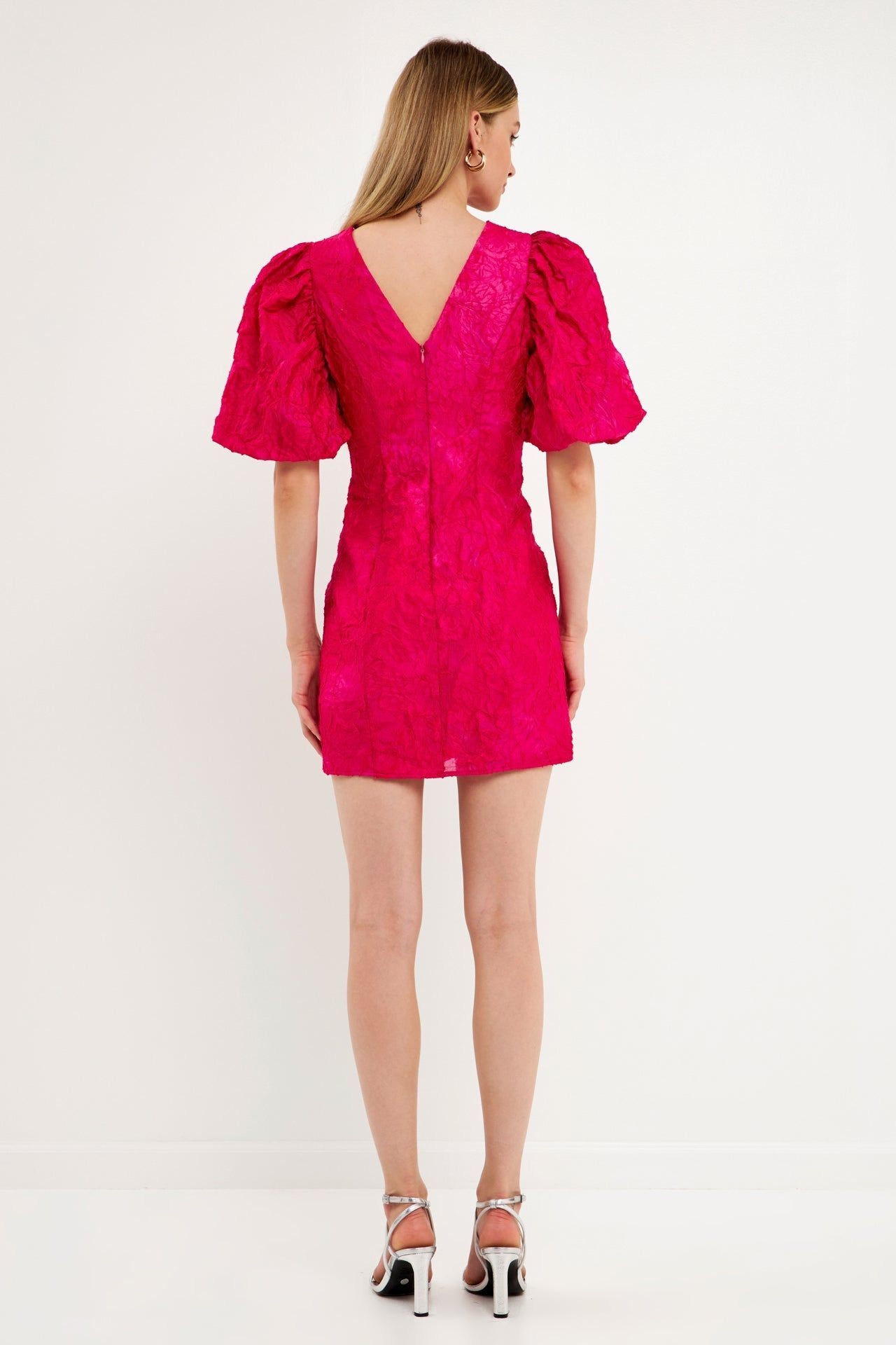 Sale of Floral Jacquard Mini Dress sold by Endless Rose product image thumbnail 4