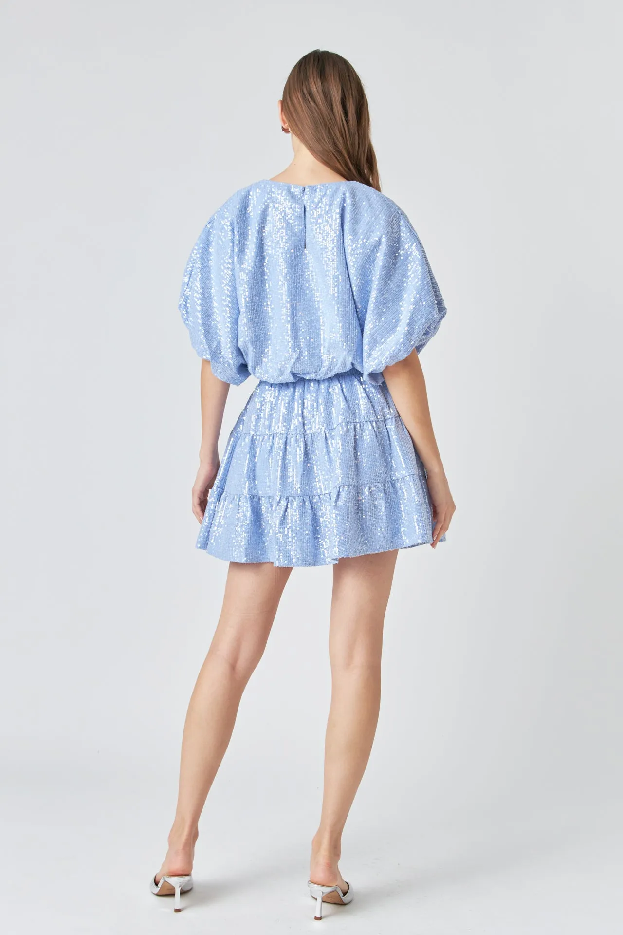 Sequins Ruffled Mini Skirt sold by Endless Rose product image thumbnail 4