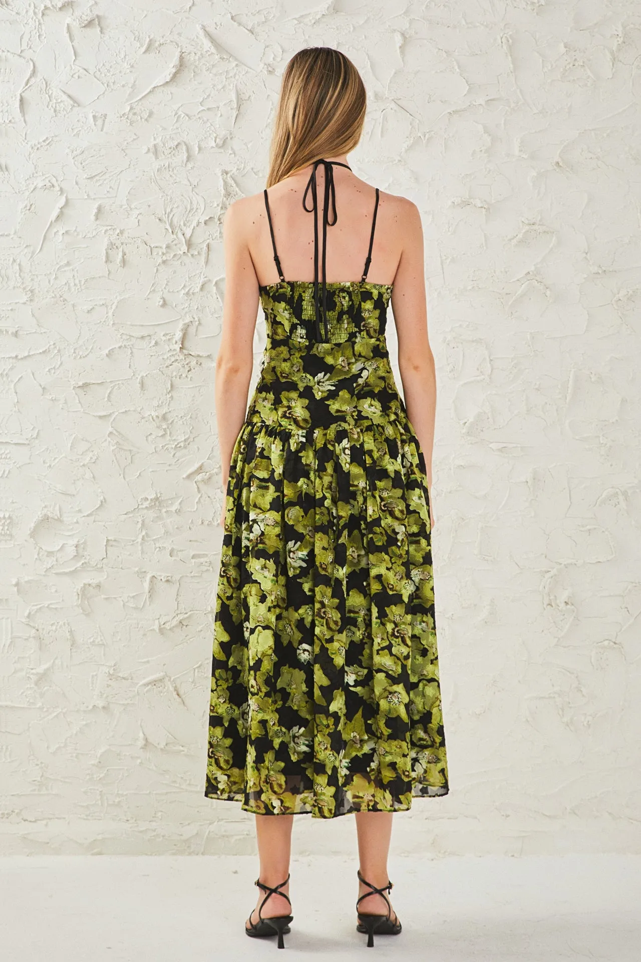 Front Cutout Floral Maxi Dress sold by Endless Rose product image thumbnail 4