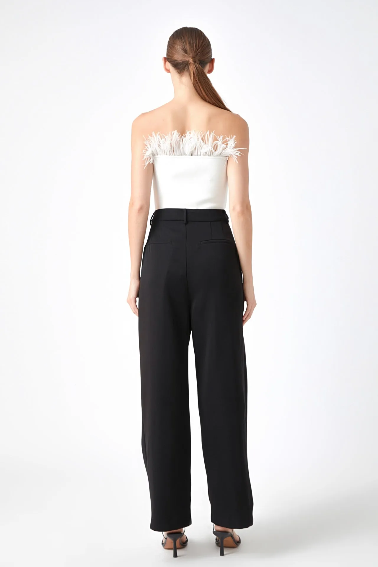 Strapless Knit Feather Top sold by Endless Rose product image thumbnail 4