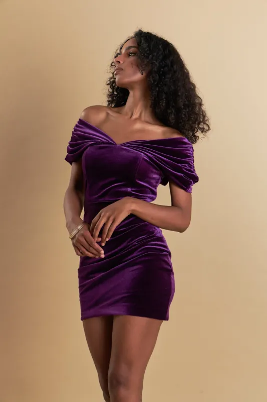 Velvet Mini Dress sold by Endless Rose