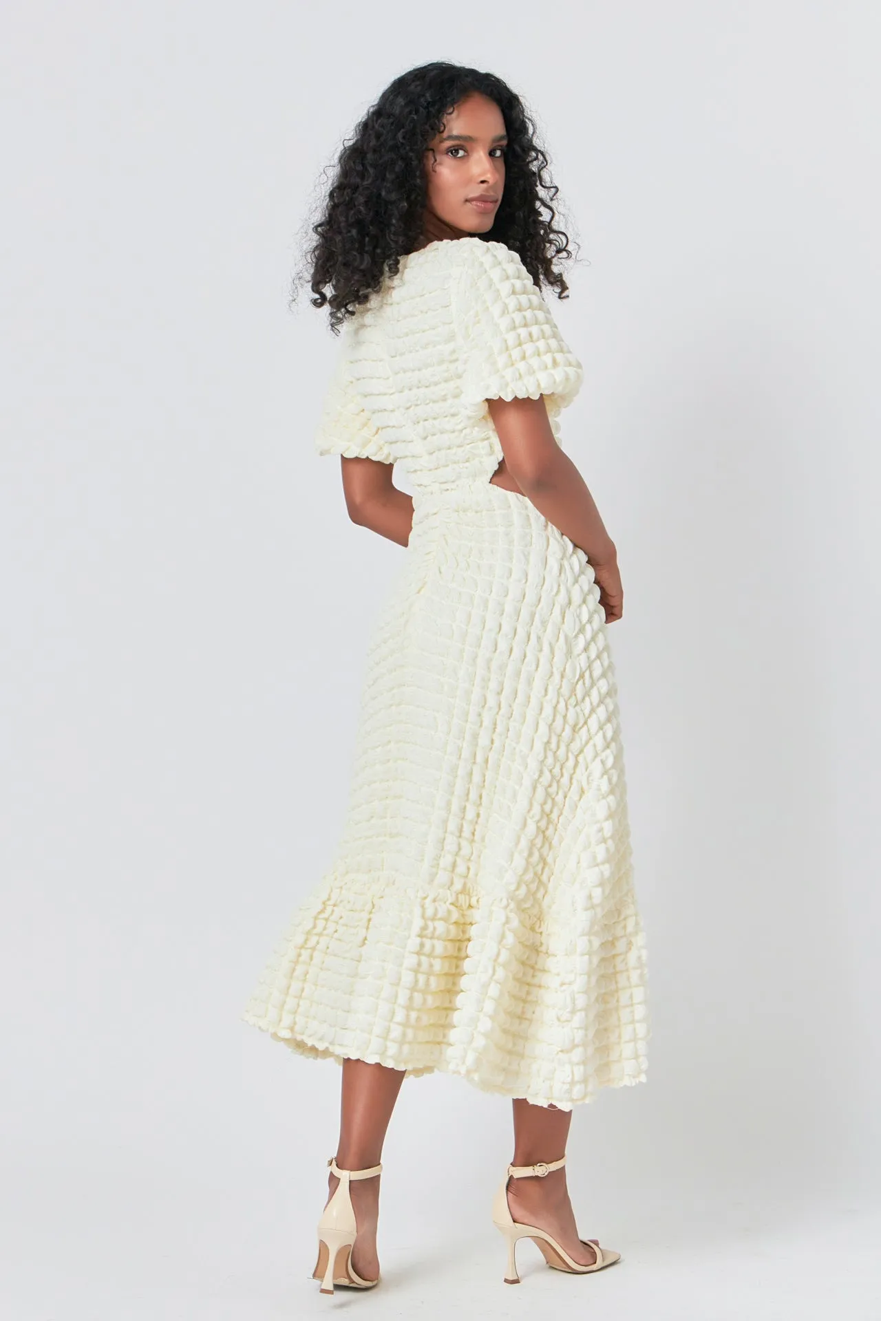 Textured Midi Dress sold by Endless Rose product image thumbnail 4