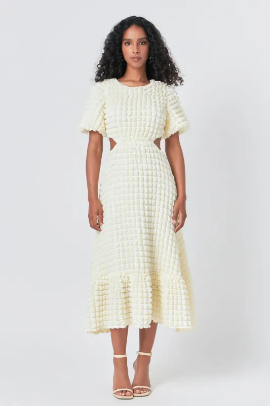 Textured Midi Dress sold by Endless Rose