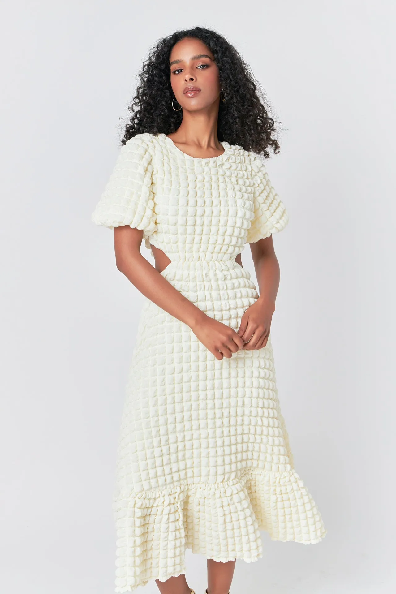 Textured Midi Dress sold by Endless Rose product image thumbnail 5