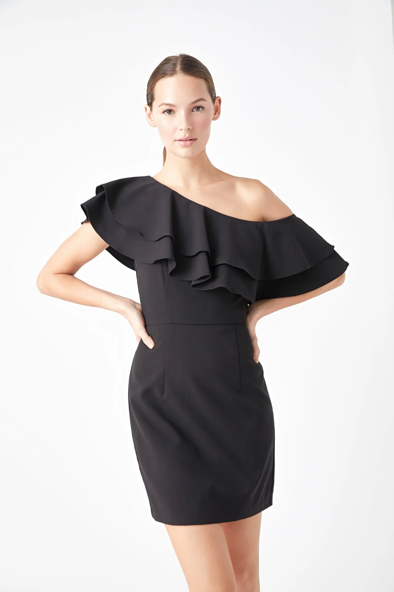 One Shoulder Mini Dress sold by Endless Rose product image thumbnail 5