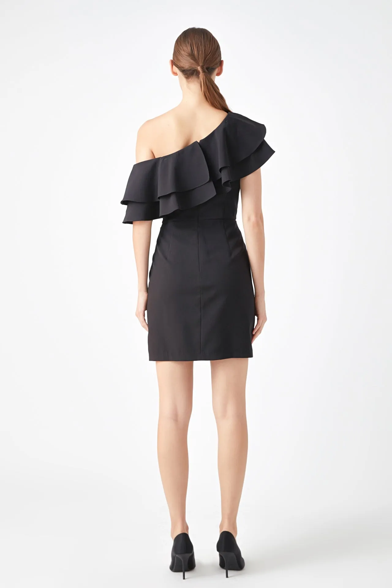 One Shoulder Mini Dress sold by Endless Rose product image thumbnail 4