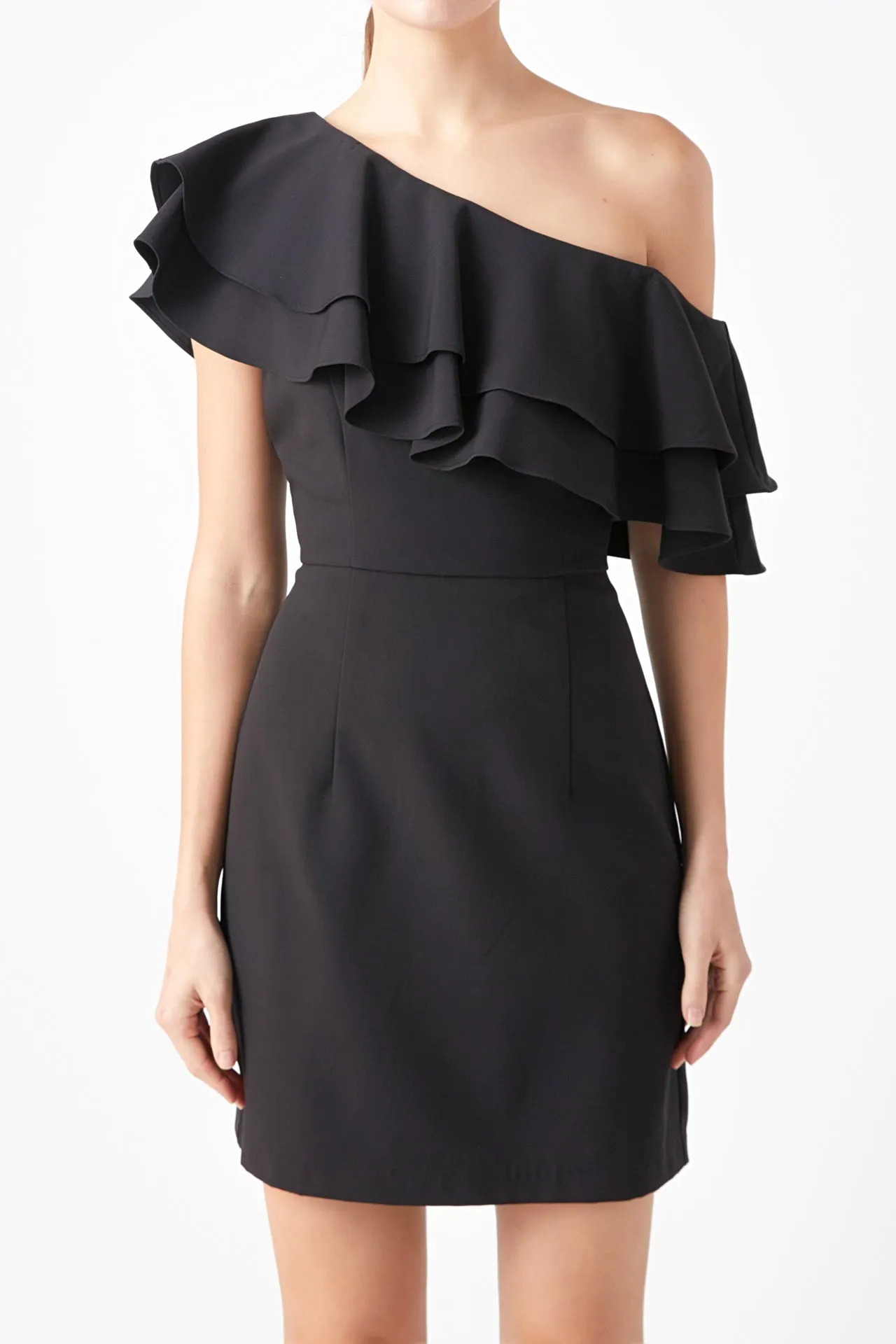 One Shoulder Mini Dress sold by Endless Rose product image thumbnail 2