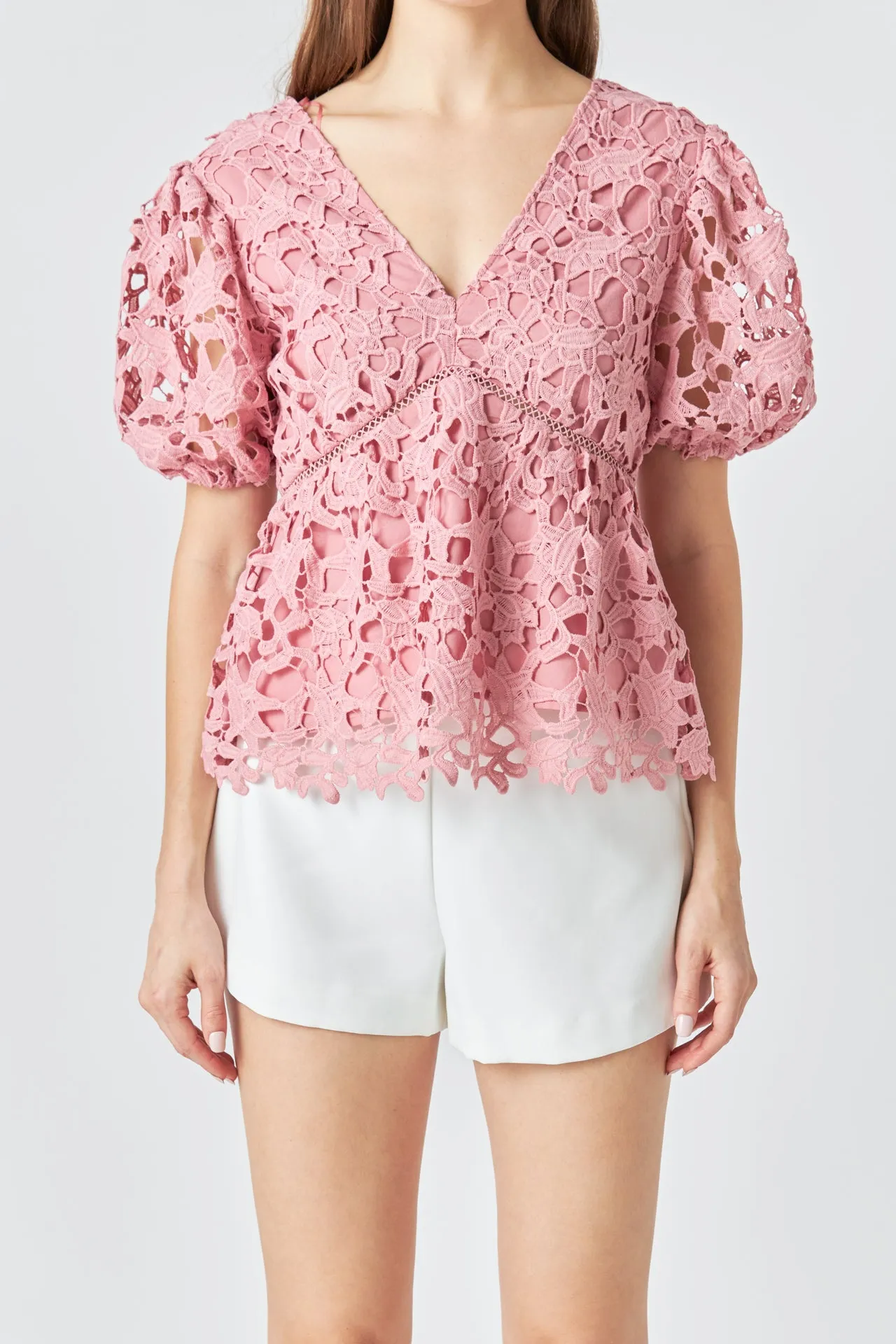 Crochet Lace Top sold by Endless Rose product image thumbnail 2