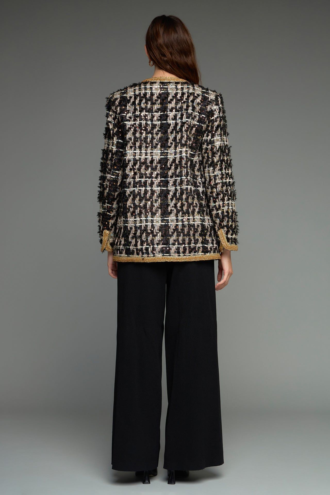 Premium Tweed Jacket sold by Endless Rose product image thumbnail 4