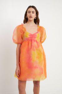 Organze Tie-dye Babydoll Dress sold by Endless Rose