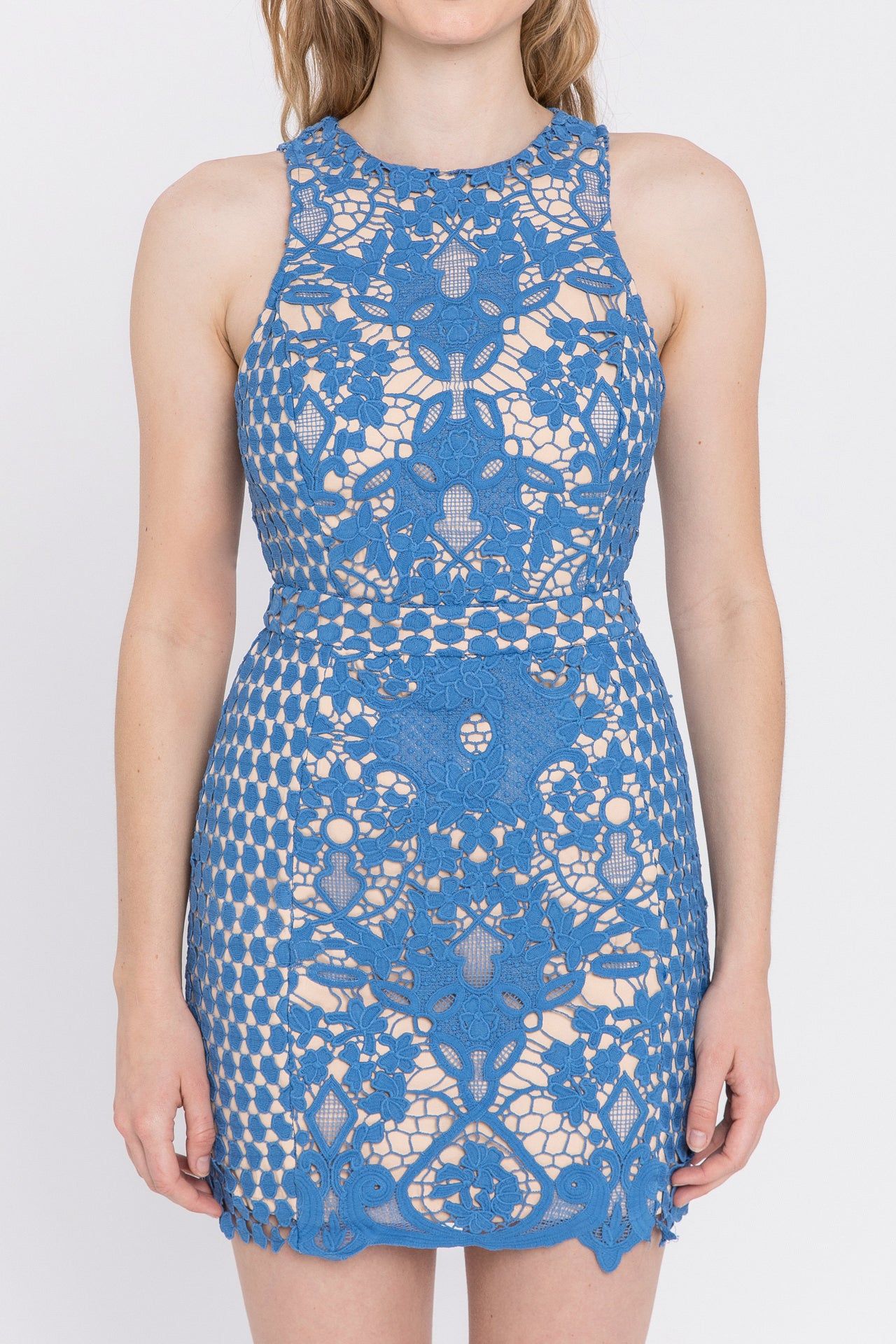 Floral Crochet Lace Mini Dress sold by Endless Rose product image thumbnail 7