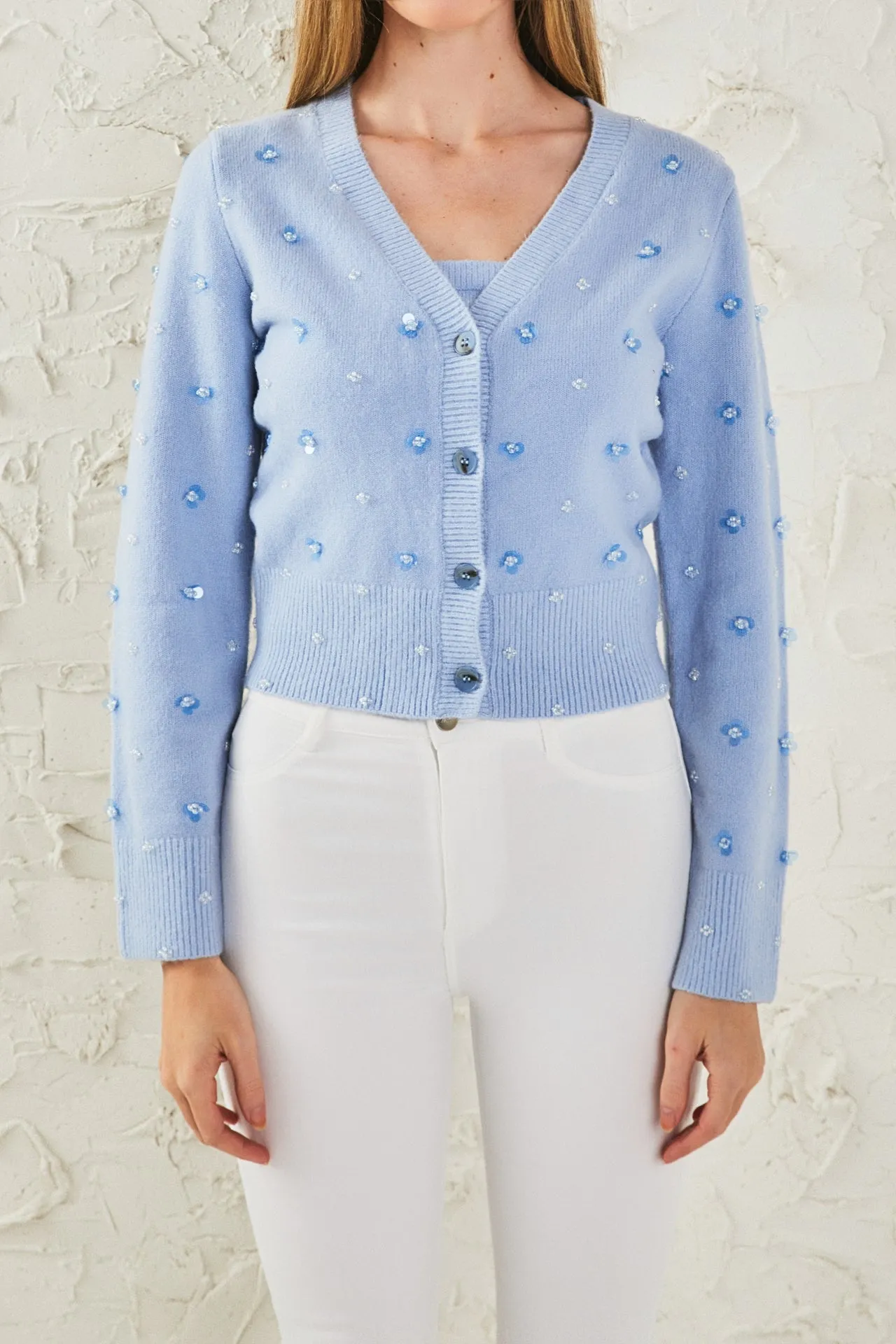 Sequin Embellished Cardigan - Final Sale sold by Endless Rose product image thumbnail 2