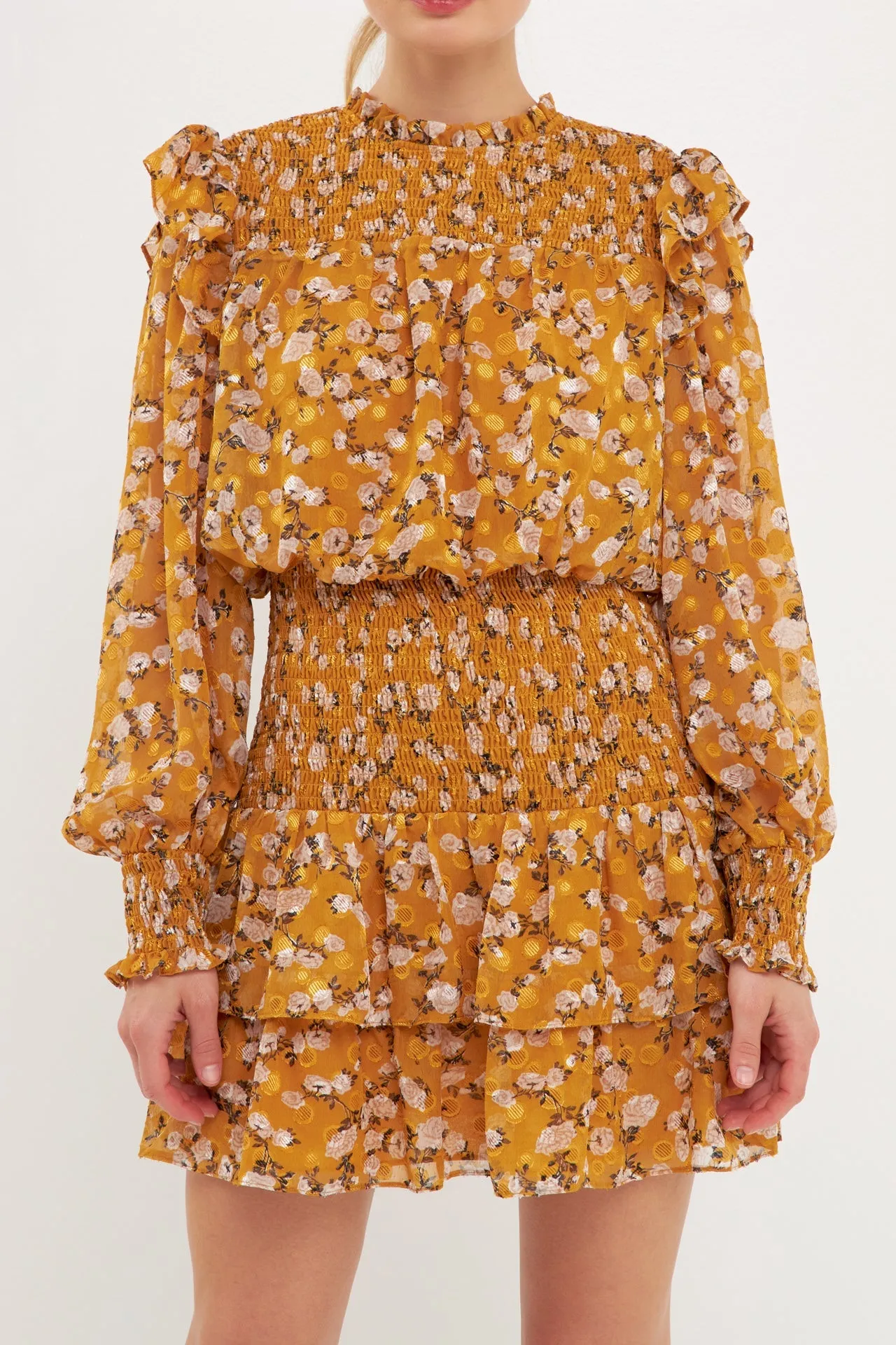 Floral Texture Mini Dress sold by Endless Rose product image thumbnail 2