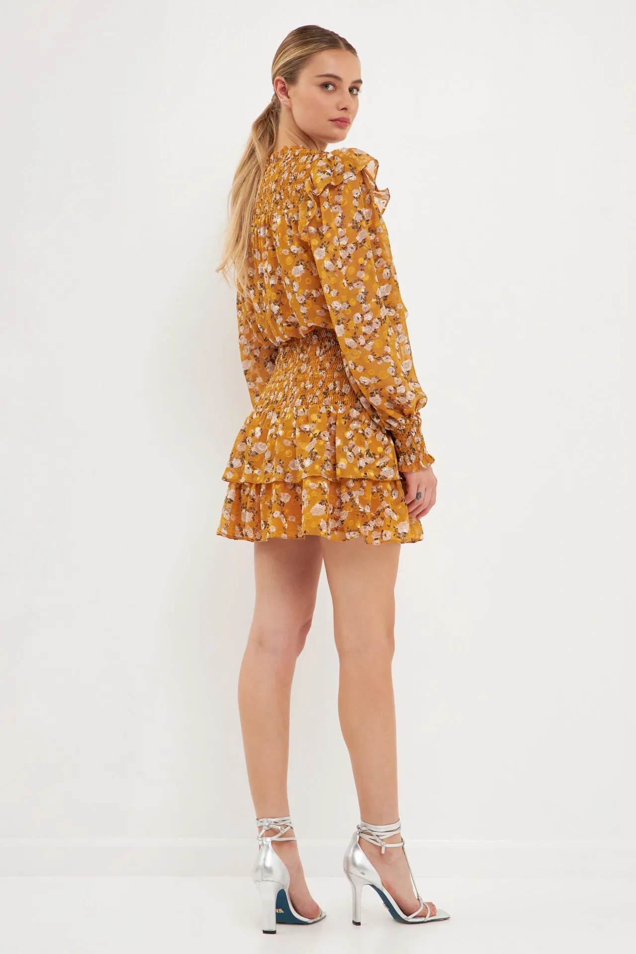 Floral Texture Mini Dress sold by Endless Rose product image thumbnail 4