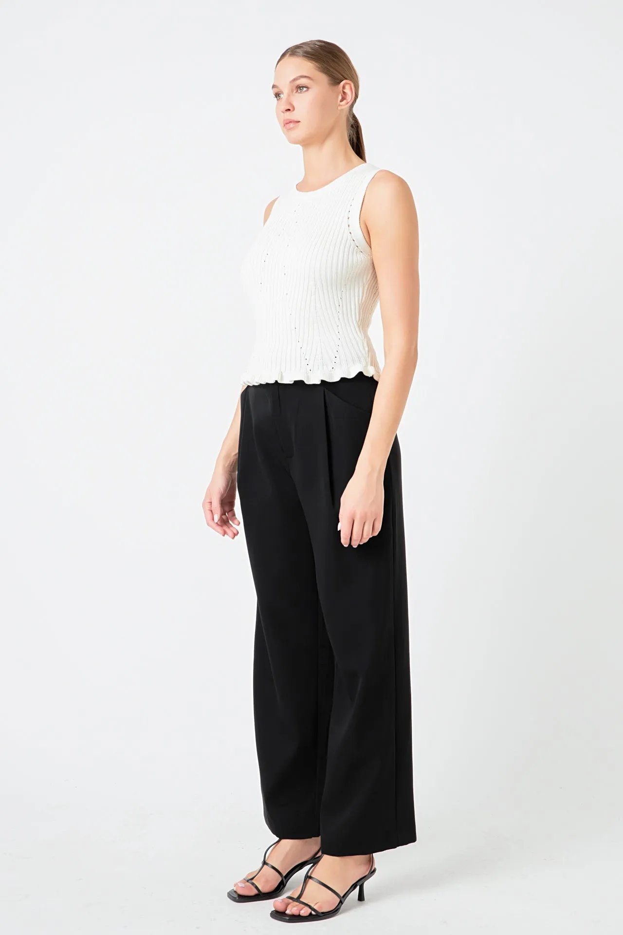 Sleeveless Frill Detailed Top sold by Endless Rose product image thumbnail 3