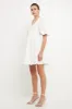 Ruffle Detail Mini Dress sold by Endless Rose