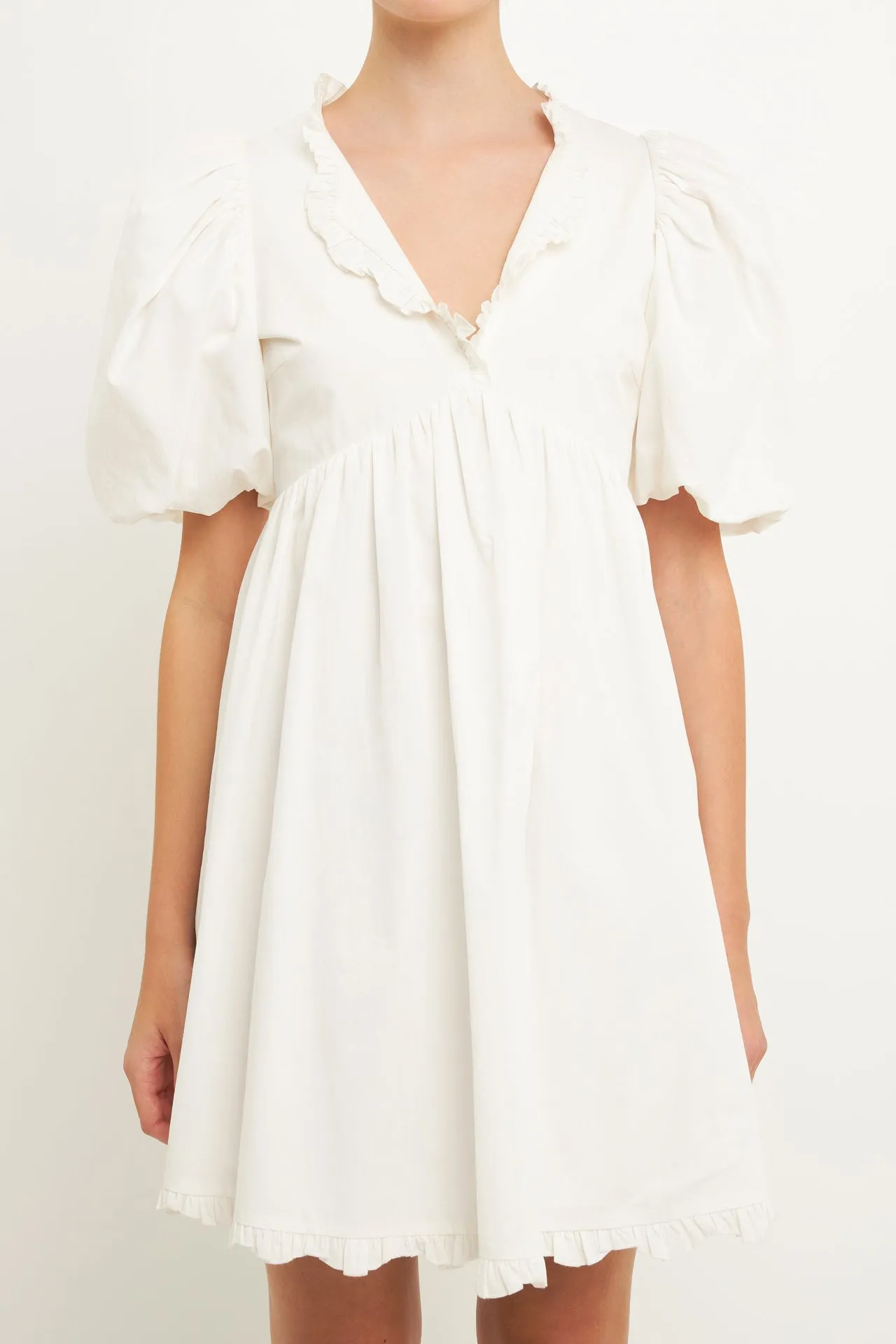 Ruffle Detail Mini Dress sold by Endless Rose product image thumbnail 2