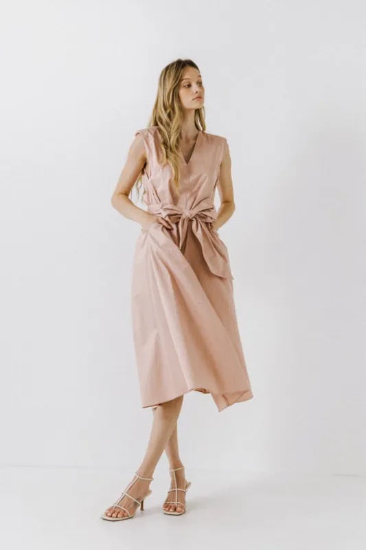 V-neckline Sleeveless Midi Dress sold by Endless Rose