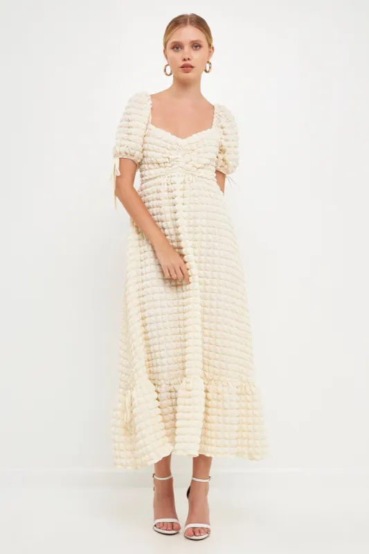 Textured Maxi Dress sold by Endless Rose