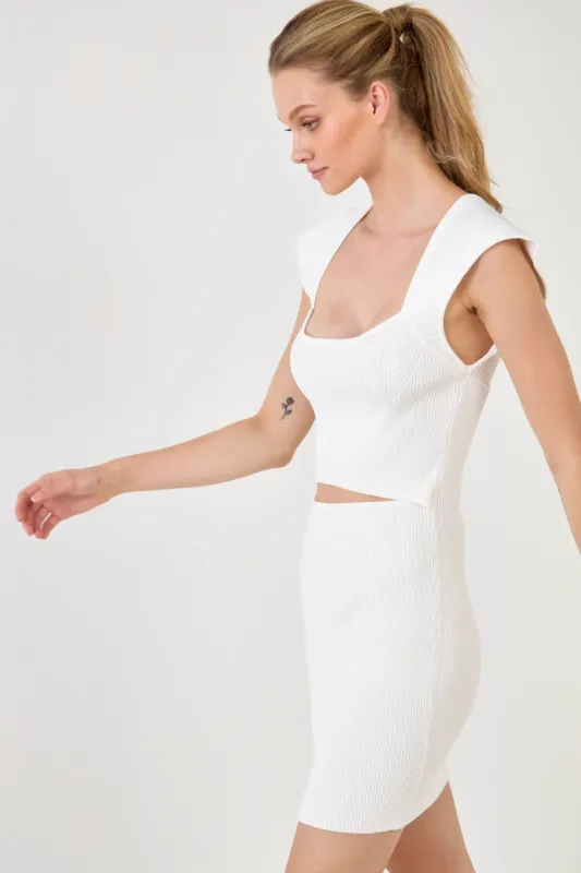 Cut-out Mini Dress with Corset Detail sold by Endless Rose