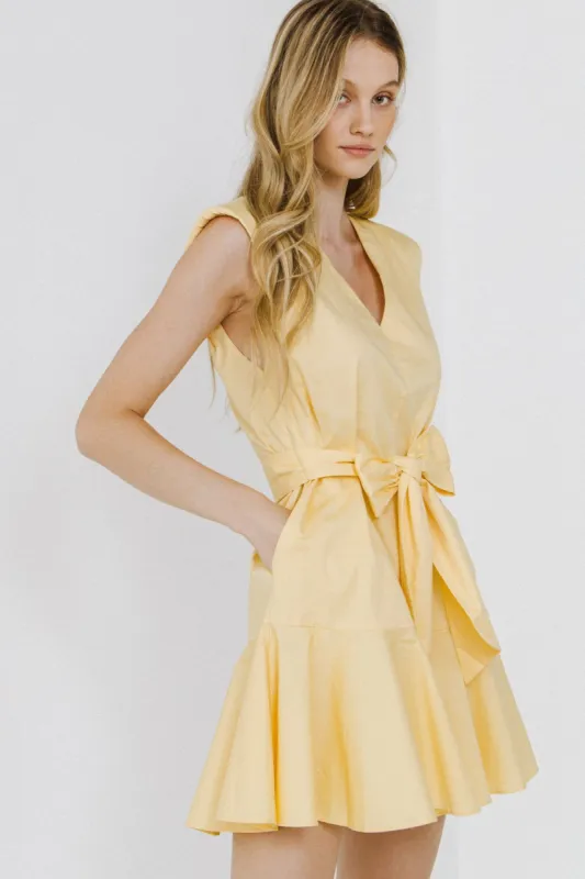 V-neckline Sleeveless Mini Dress sold by Endless Rose