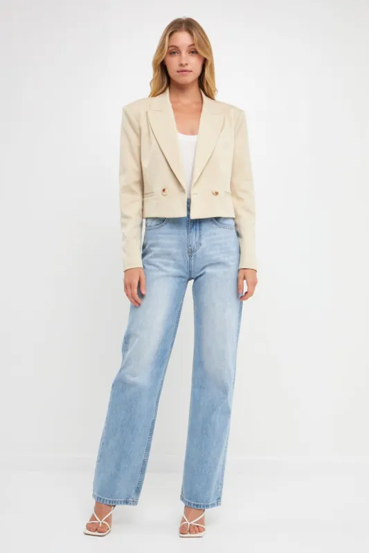 Cropped Blazer sold by Endless Rose