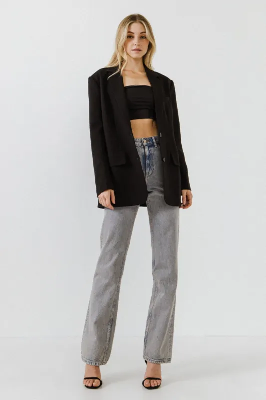 Oversized Double Button Blazer sold by Endless Rose