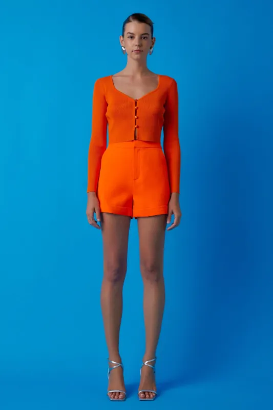 Cropped Button Down Cardigan sold by Endless Rose