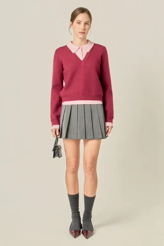 Polo Sweater made by English Factory
