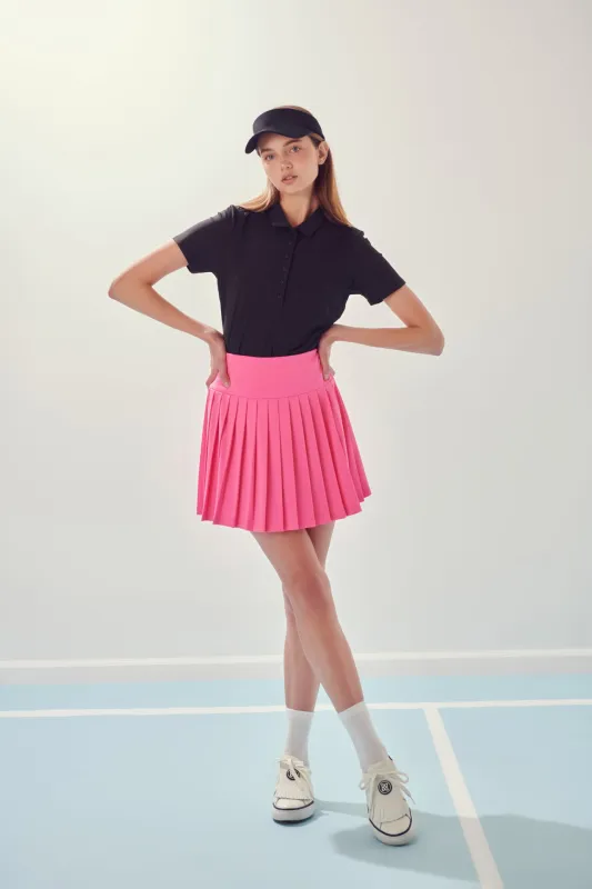 Sportswear Pleated Stretched Skort made by English Factory