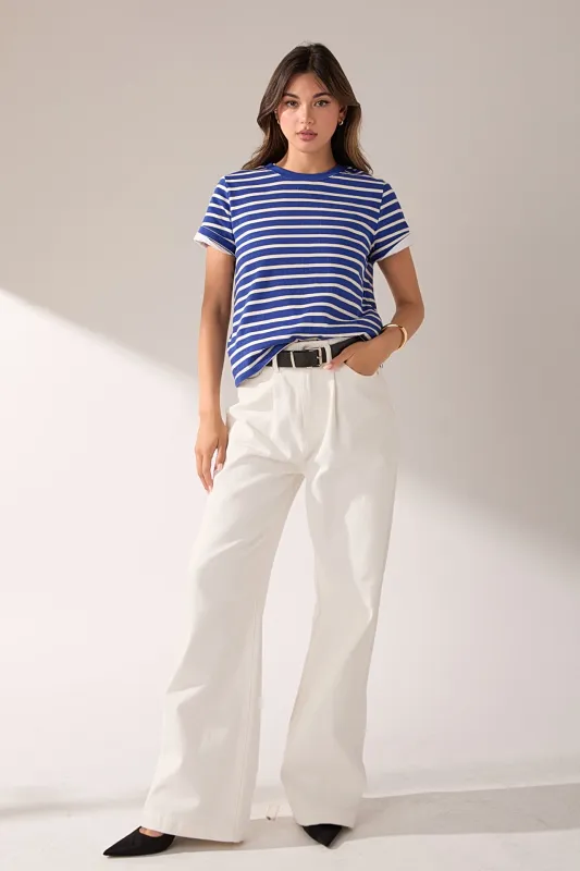 Stripe T-shirt sold by English Factory