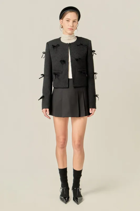 Pleated Mid Rise Skorts sold by English Factory