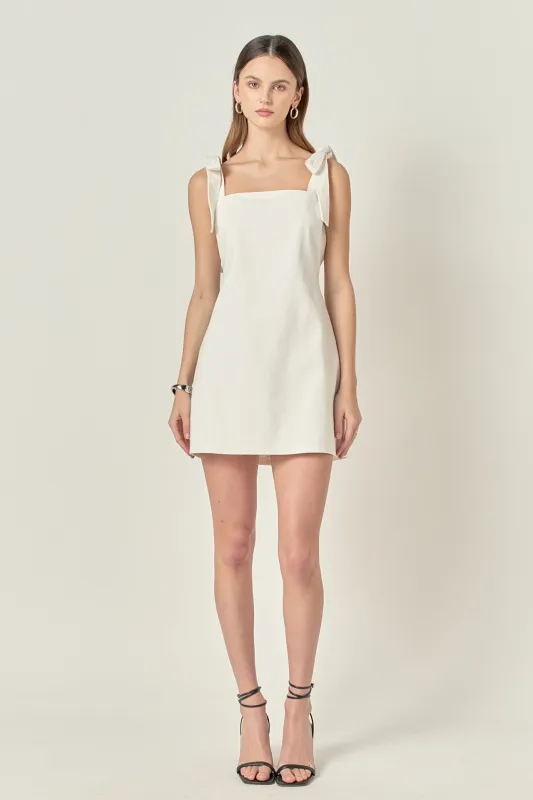 Denim Mini Dress sold by English Factory