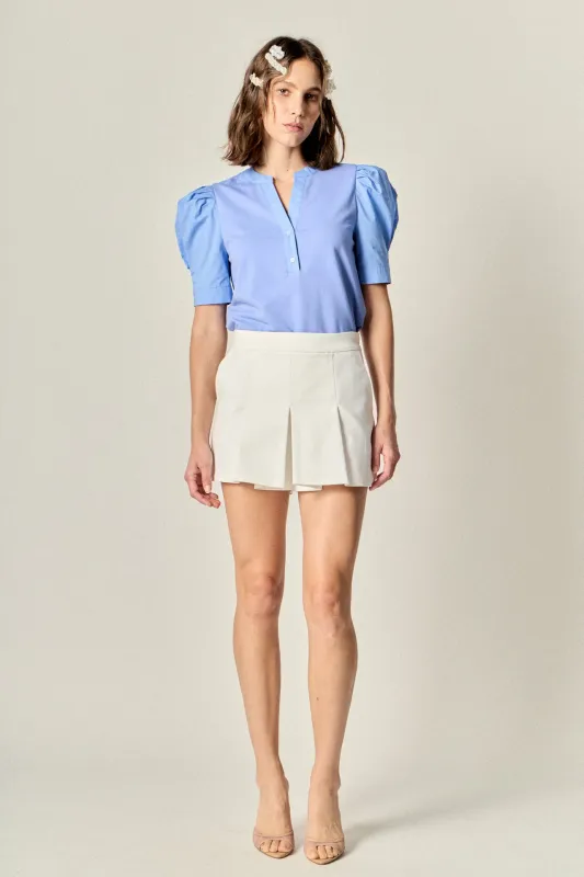 Mixed Media Top sold by English Factory