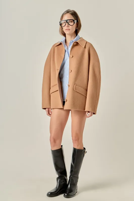 Oversized Wool Coat sold by English Factory