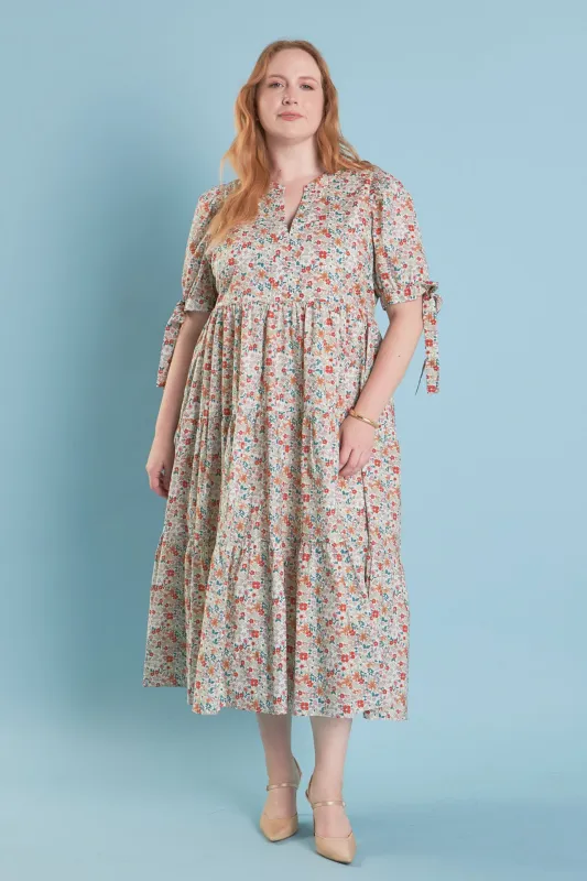 Bow Detailed Midi Dress sold by English Factory