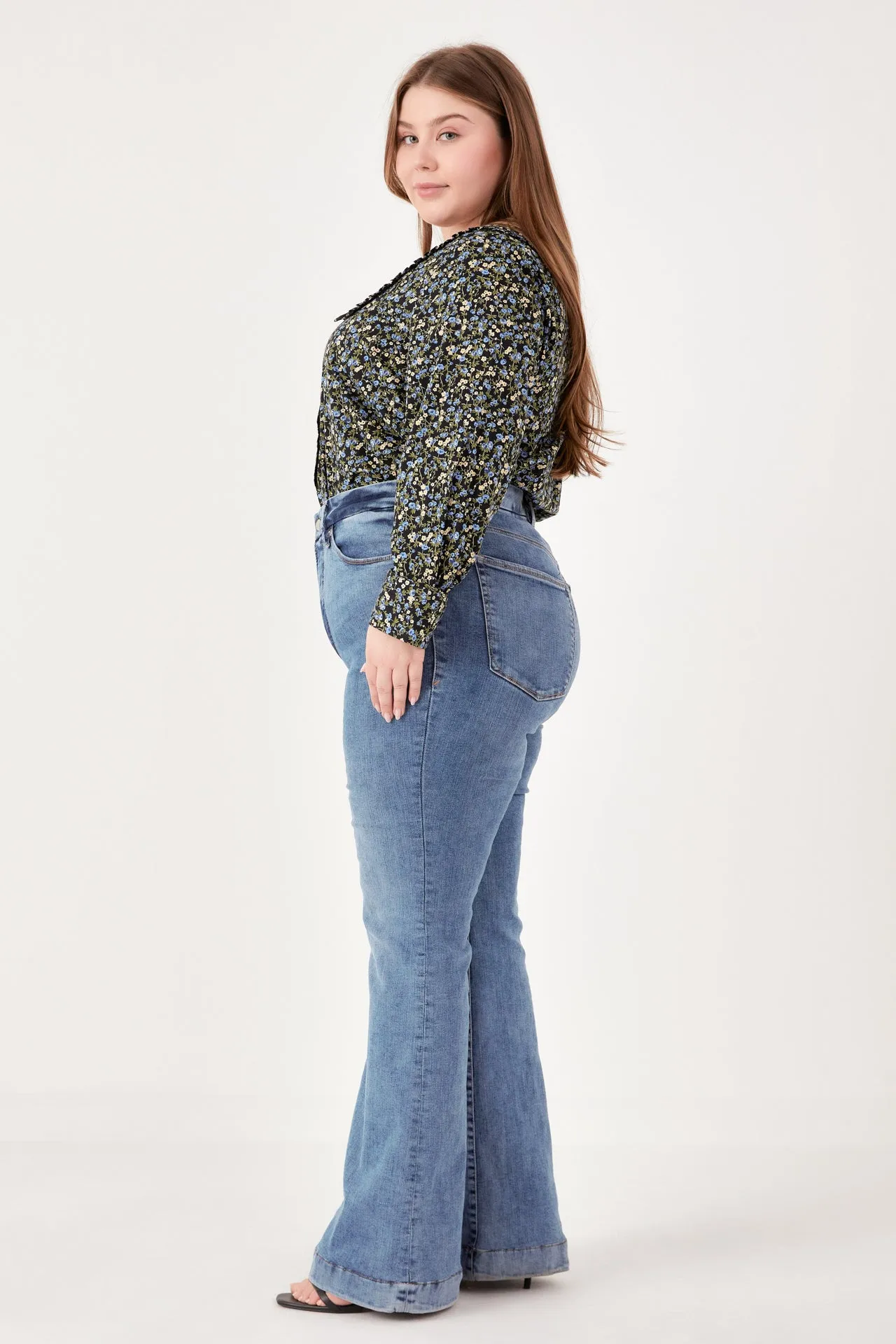 Floral Collar Detail Shirt sold by English Factory product image thumbnail 3