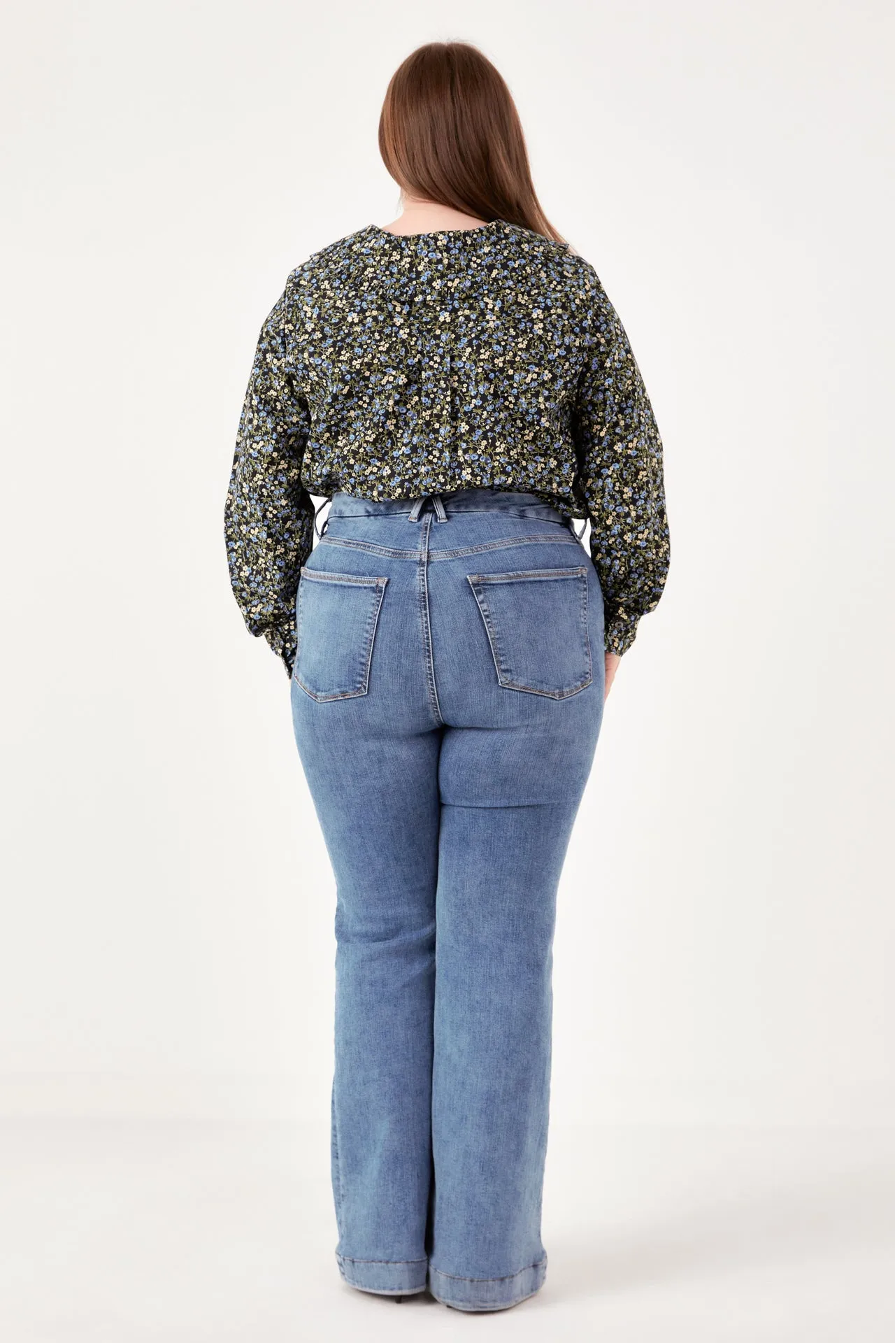 Floral Collar Detail Shirt sold by English Factory product image thumbnail 4