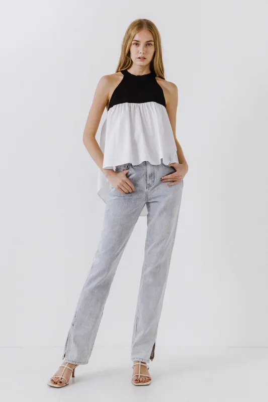 Halter Neck Blouse sold by English Factory