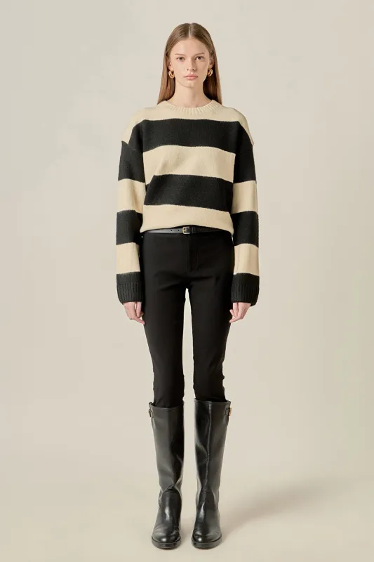 Bold Stripe Knit sold by English Factory