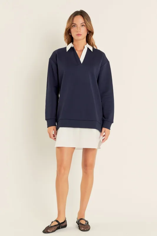 Mix Media Dress sold by English Factory