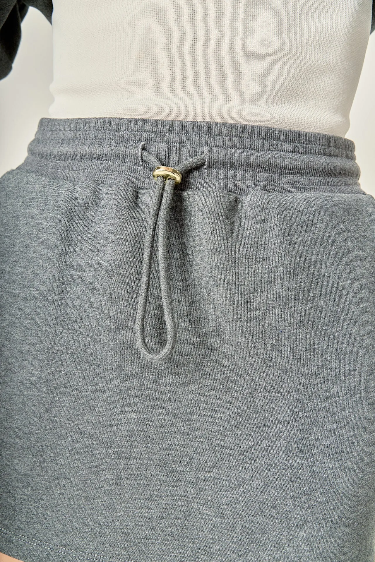 French Terry Mini Skirt sold by English Factory product image thumbnail 3