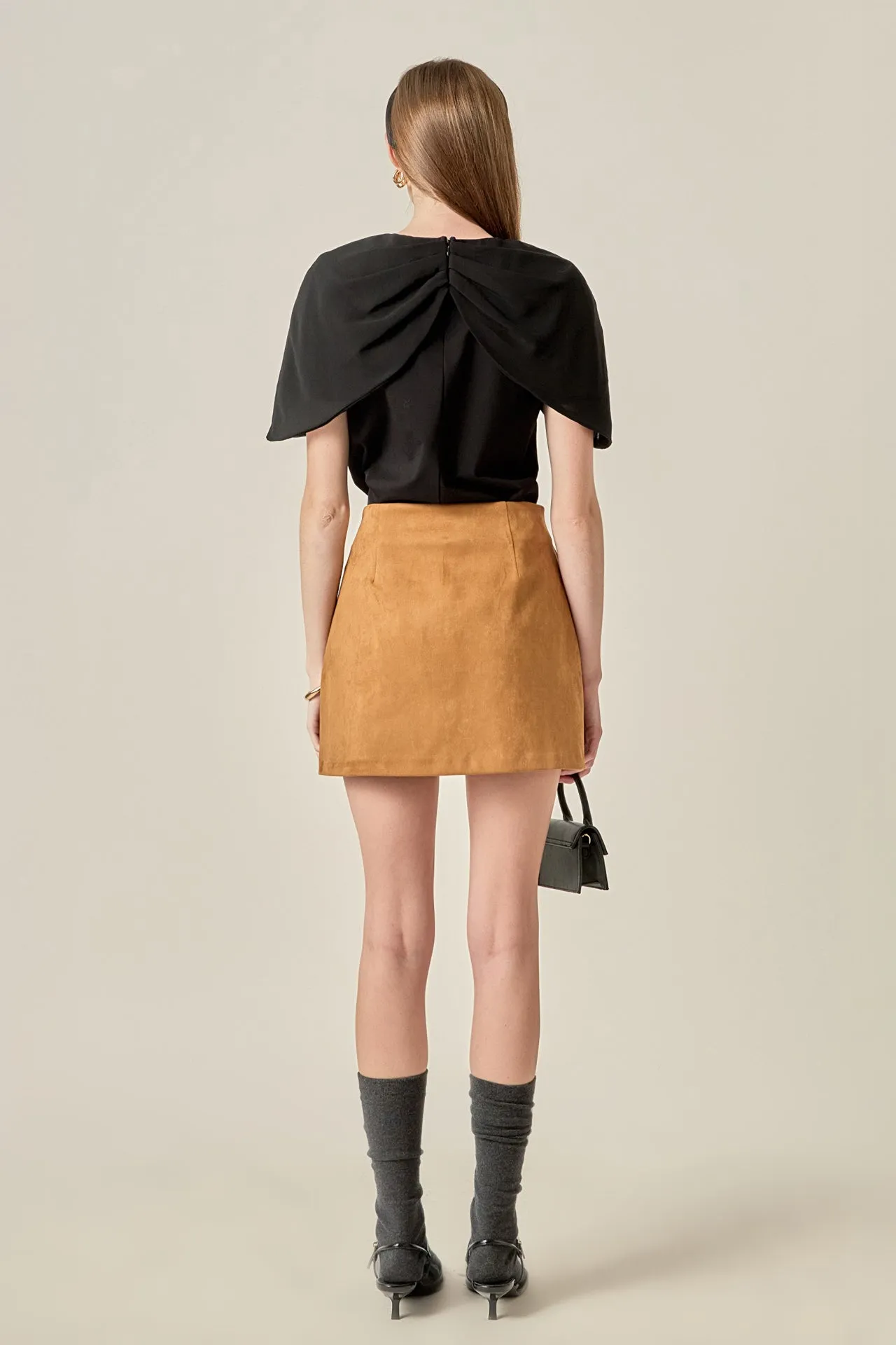 Bow Mixed Media Top sold by English Factory product image thumbnail 3