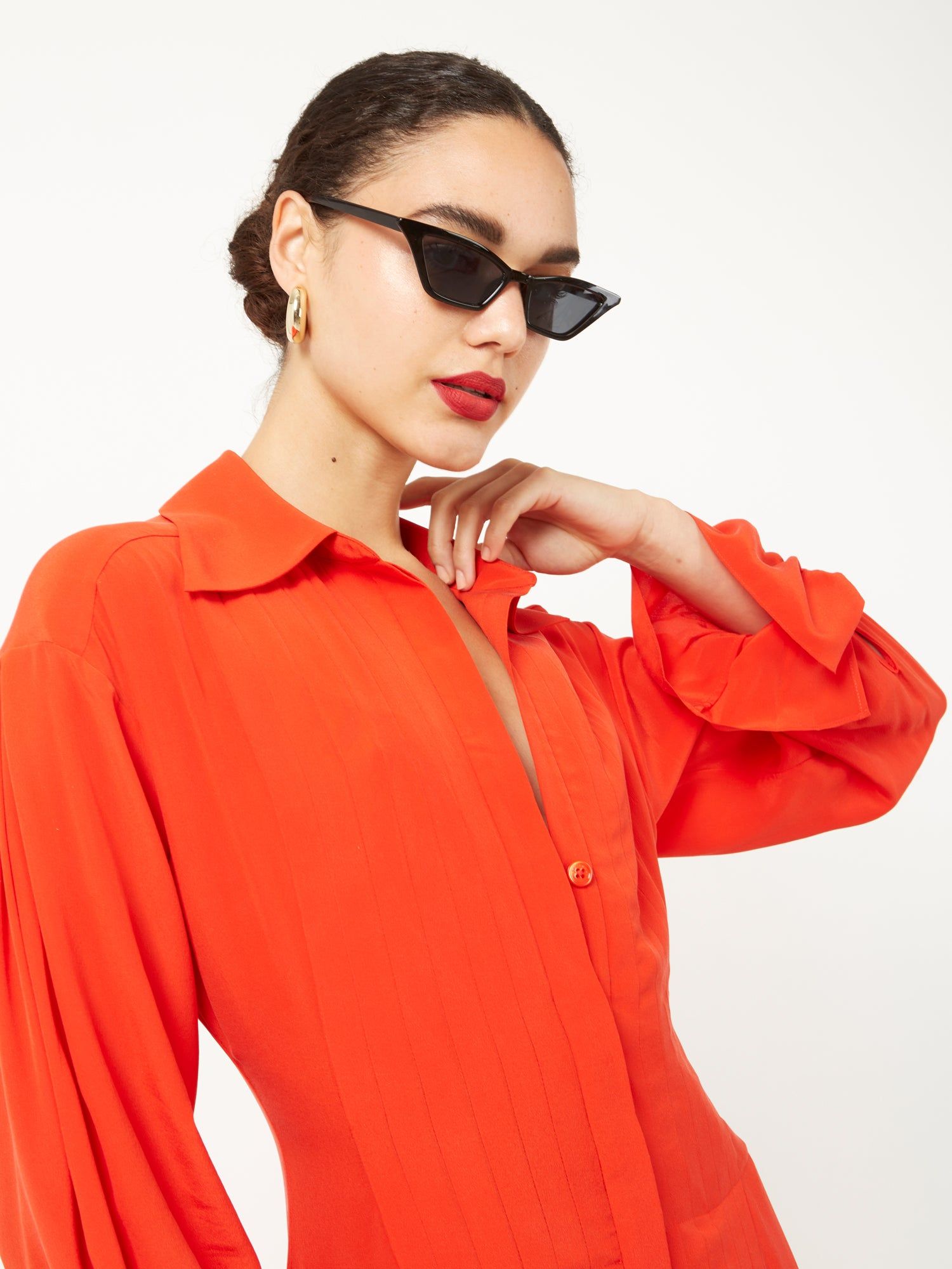 Briella Midi Silk Dress sold by Equipment product image thumbnail 2