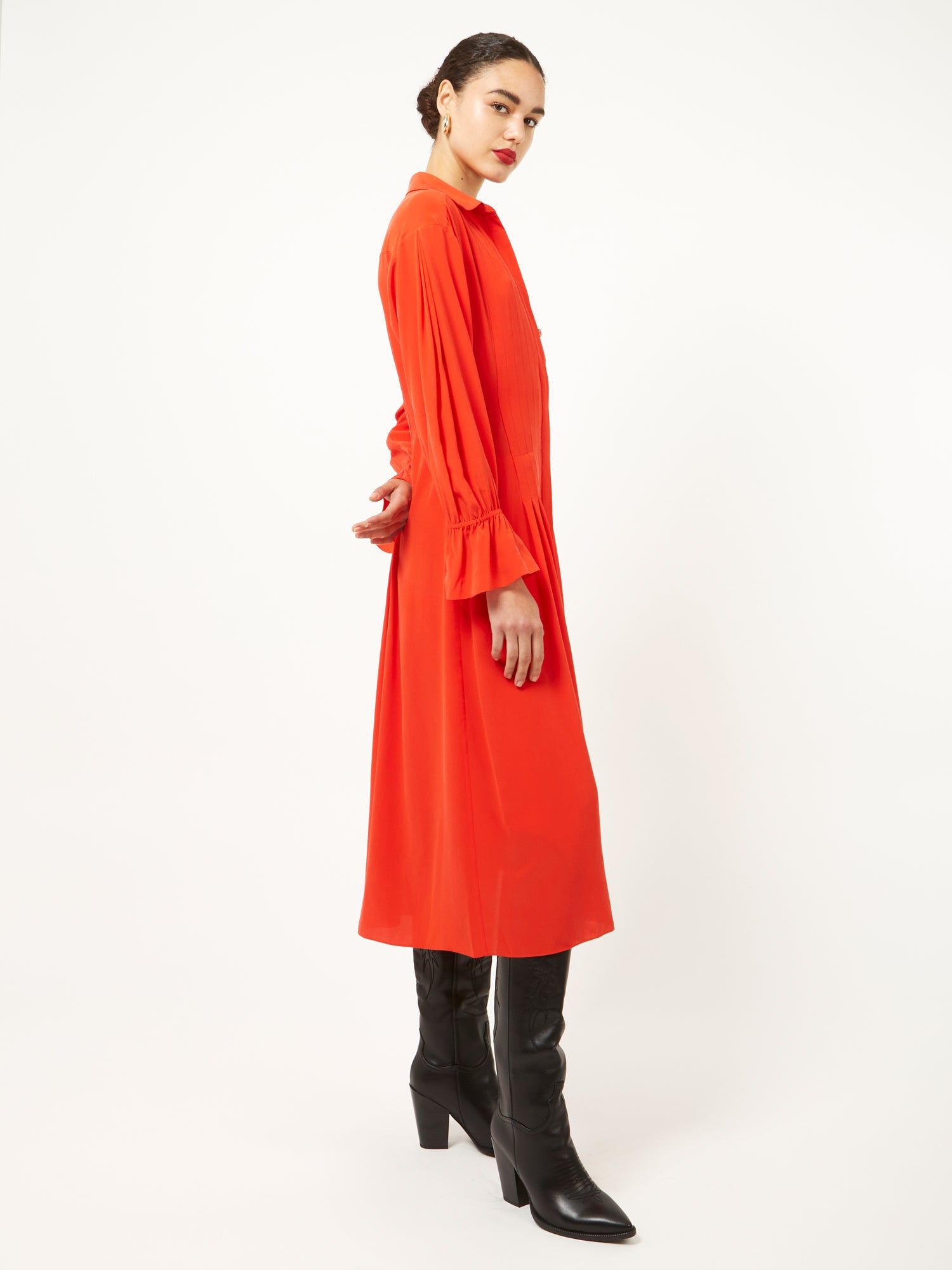 Briella Midi Silk Dress sold by Equipment product image thumbnail 3